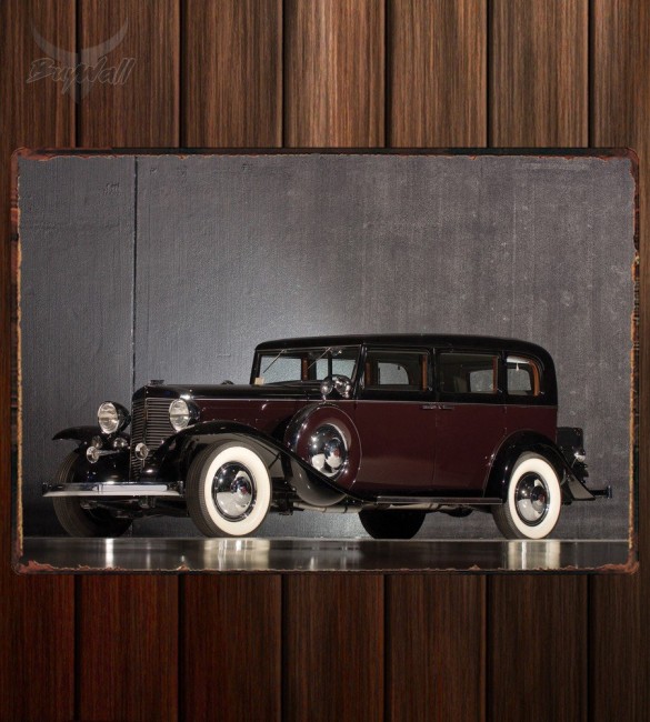 Металлическая табличка Marmon Sixteen Limousine Металлическая табличка Marmon Sixteen Limousine